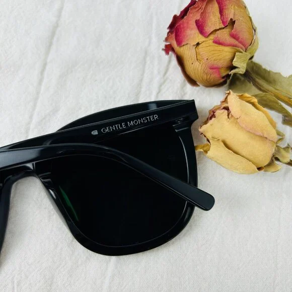 New Gentle Monster Flatba “My Ma” Black Sunglasses